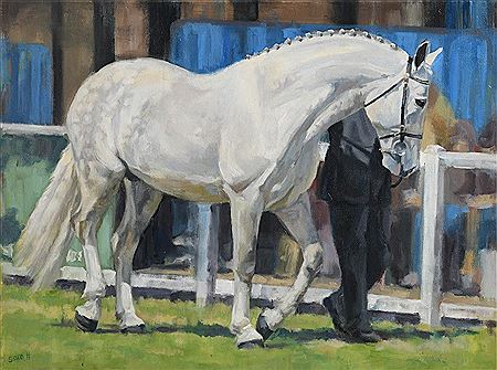 Stallion Parade, RDS by Sara Hodson - Auction record, sale price, and art valuation. Compare with similar artists and explore comparable artworks.