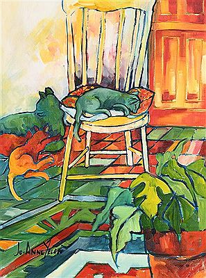 Lazy Days by Jo-Anne Yelen - Auction record, sale price, and art valuation. Compare with similar artists and explore comparable artworks.