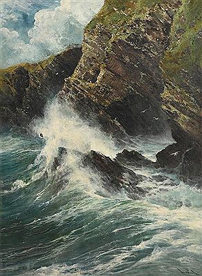 Seascape by Arthur Reginald Smith - Auction record, sale price, and art valuation. Compare with similar artists and explore comparable artworks.