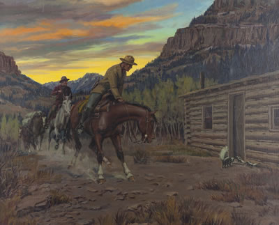 "Squatters Rights" by Leo Beaulaurier - Auction record, sale price, and art valuation. Compare with similar artists and explore comparable artworks.
