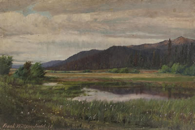 Pond in a mountain landscape, 1913