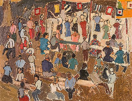 Sample artwork by Pierre Trofimoff (1925 - 1996), known for painting - View similar artists and auction records