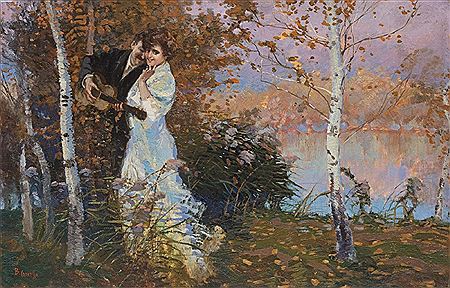 Melody, 1915 by Basilio Cascella - Auction record, sale price, and art valuation. Compare with similar artists and explore comparable artworks.