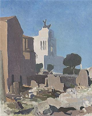 Foro romano con scorcio del Vittoriano