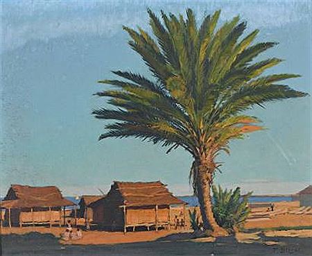 Paysage au Palmier by Paul-Léon Bleger - Auction record, sale price, and art valuation. Compare with similar artists and explore comparable artworks.