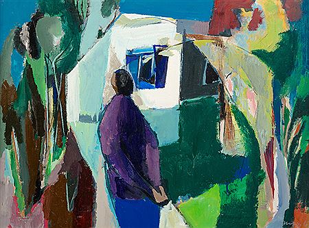 "Frau im Garten", 1967