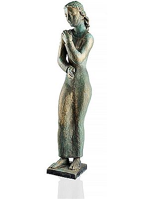 Devout young woman, 1950s by Jakob Wilhelm Fehrle - Auction record, sale price, and art valuation. Compare with similar artists and explore comparable artworks.
