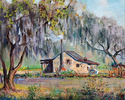 Sample artwork by Nunzio Vayana (1878 - 1960), known for tree landscape and marine painting, camouflage art, illustration - View similar artists and auction records