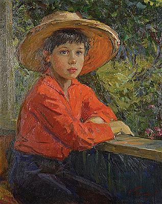 "YOUNG BOY IN RED"
