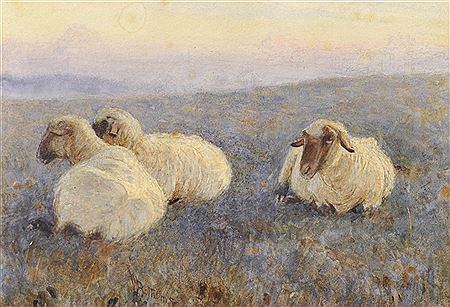 "At Eventide" by Walter Bothams - Auction record, sale price, and art valuation. Compare with similar artists and explore comparable artworks.