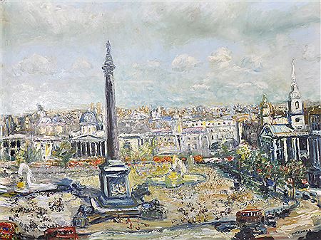 "Trafalgar Square, London"