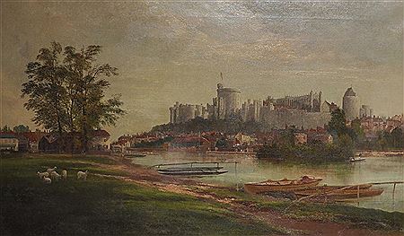 Sample artwork by Robert Allan (19/20th century), known for castle scene painting, waterscapes - View similar artists and auction records