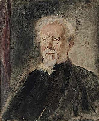 Portrait of Georg Kerschensteiner (1854 - Munich - 1932) by Leo Samberger - Auction record, sale price, and art valuation. Compare with similar artists and explore comparable artworks.