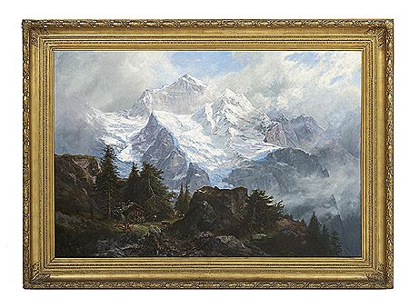 "The Berner Oberland with a View to Jungfrau"