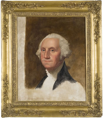 PORTRAIT OF GEORGE WASHINGTON, AFTER GILBERT STUART.