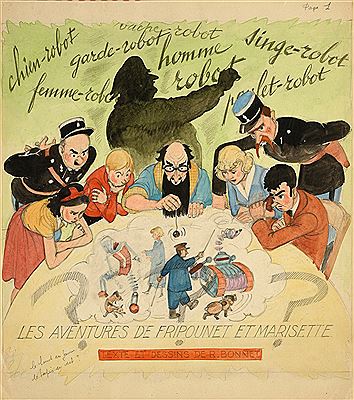 Fripounet et Marisette by Rene Bonnet - Auction record, sale price, and art valuation. Compare with similar artists and explore comparable artworks.