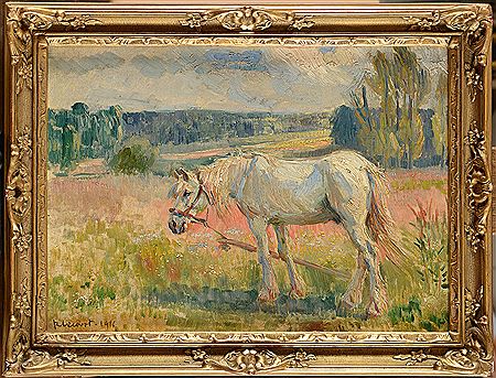 Horse at work