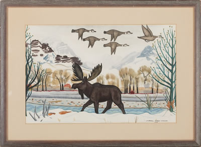 Moose on the Yellowstone