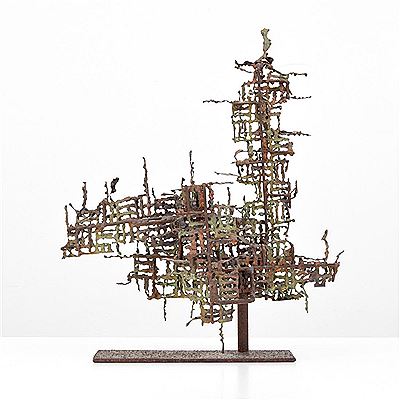 Brutalist Abstract Sculpture