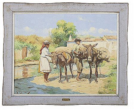 Burros e figuras by Carlos Ramos - Auction record, sale price, and art valuation. Compare with similar artists and explore comparable artworks.