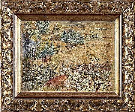 Paisagem com casas