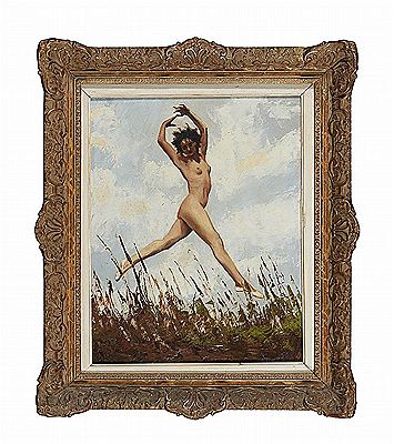 Nu feminino by Ernest Patris - Auction record, sale price, and art valuation. Compare with similar artists and explore comparable artworks.
