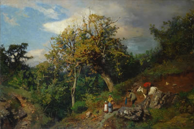 Paesaggio con figure