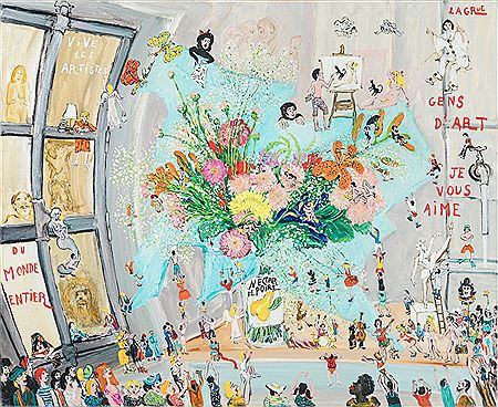 Homage to artists