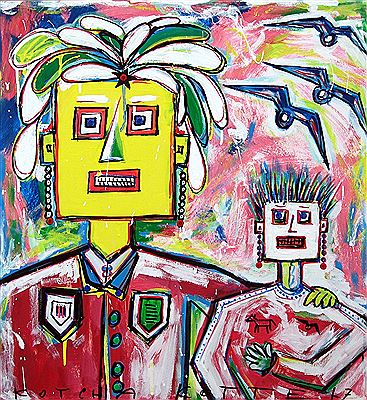 Sample artwork by Kotcha Kotte (Born 1956) - View similar artists and auction records