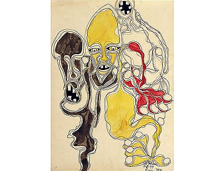 Untitled by Ernesto Shikhani - Auction record, sale price, and art valuation. Compare with similar artists and explore comparable artworks.