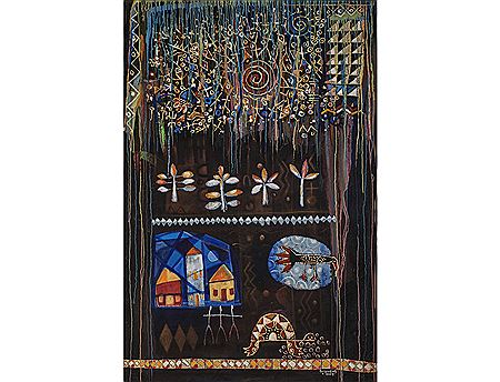 It was a beautiful time by Tola Wewe - Auction record, sale price, and art valuation. Compare with similar artists and explore comparable artworks.