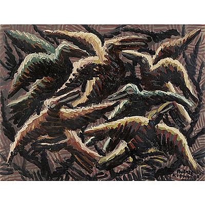 Sans titre by Mwenze Kibwanga - Auction record, sale price, and art valuation. Compare with similar artists and explore comparable artworks.