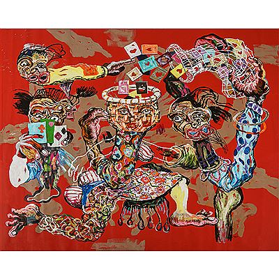 Sample artwork by Cristiano Mangovo (Born 1982), known for painting, market scenes - View similar artists and auction records