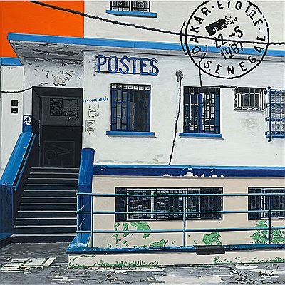 Bureau de poste Dakar étoile Sénégal, 2009 by Vincent Michea - Auction record, sale price, and art valuation. Compare with similar artists and explore comparable artworks.