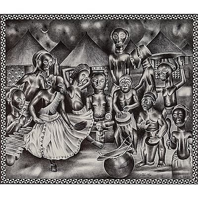 Sans titre, 2017 by Raymond Tsham - Auction record, sale price, and art valuation. Compare with similar artists and explore comparable artworks.