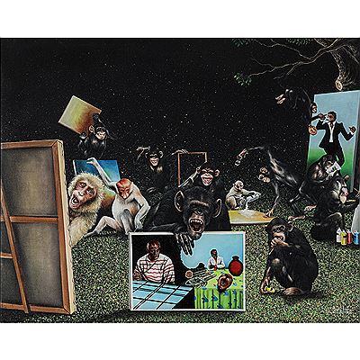 Sans titre (les singes), 2015