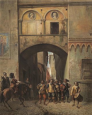 SCENA IN COSTUMI SEICENTESCHI