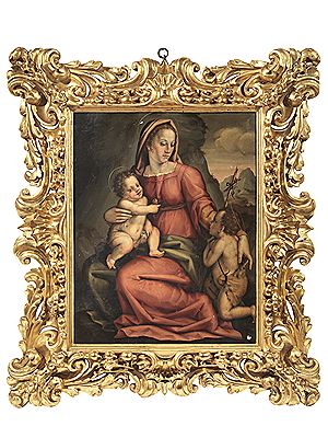 MADONNA CON BAMBINO E SAN GIOVANNINO