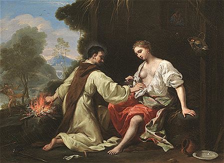 LA TENTAZIONE DI SAN BENEDETTO LA TENTAZIONE DI SANT'ANTONIO (2)