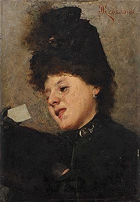 IL BIGLIETTO by Giacomo Grosso - Auction record, sale price, and art valuation. Compare with similar artists and explore comparable artworks.