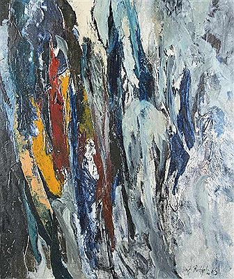 Sample artwork by Wolff Buchholz (Born 1935), known for painting - View similar artists and auction records