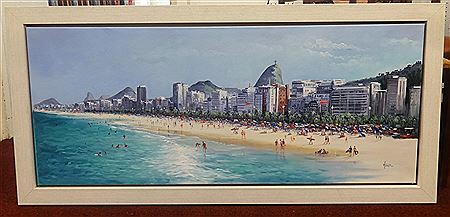 Sample artwork by Hendersen Cisz (Born 1960), known for urban landscapes, exhibited worldwide - View similar artists and auction records