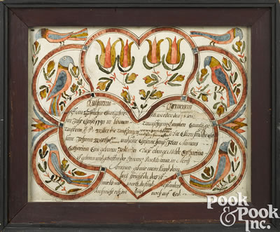 Birth and Baptismal certificate