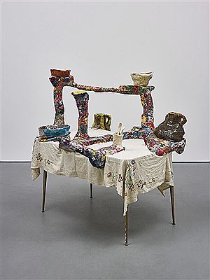 Convivium (8) by Jessica Jackson Hutchins - Auction record, sale price, and art valuation. Compare with similar artists and explore comparable artworks.
