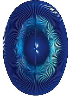 Dinamica ellittica blu by Alberto Biasi - Auction record, sale price, and art valuation. Compare with similar artists and explore comparable artworks.