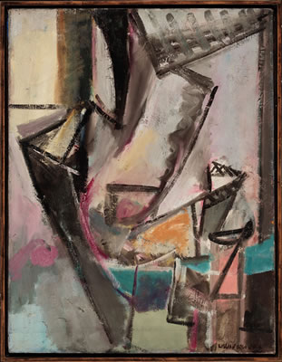 "untitled (still life with pink, green, and orange)"