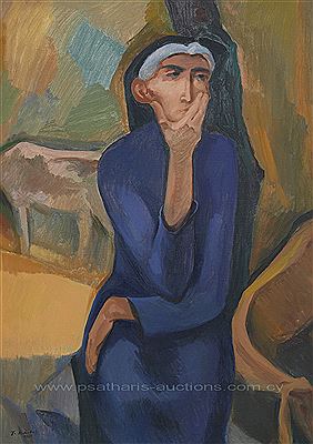 Sofia Kyrillou and goats