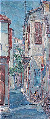 From the series ‘Streets of Old Nicosia’ by Lefteris Economou - Auction record, sale price, and art valuation. Compare with similar artists and explore comparable artworks.