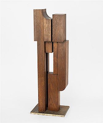 Stele. 1975 by Felix Stoeckli - Auction record, sale price, and art valuation. Compare with similar artists and explore comparable artworks.