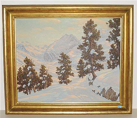 Sample artwork by Emil Bauer (1891 - 1960), known for painting - View similar artists and auction records